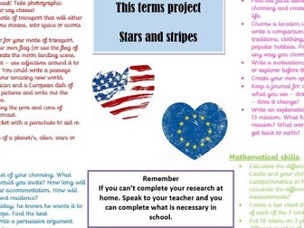 America and Europe topic homework