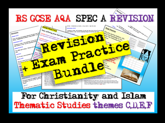 Thematic Studies Revision AQA RS