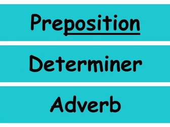 English Terminology Display Boarder