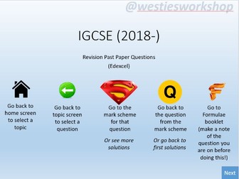 IGCSE past paper Questions (New  course 2018 - ) Edexcel