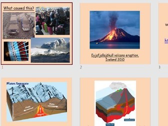 Volcanoes, earthquakes and extreme weather