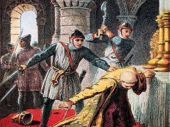 Murder in Canterbury! Thomas Becket mystery!