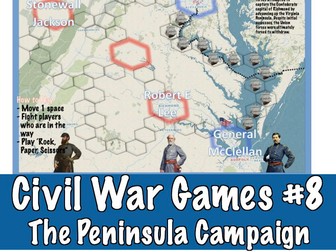 Civil War Board Games #8 Peninsula Campaign