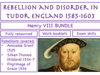 OCR Henry VIII Rebellions BUNDLE