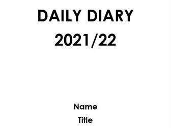 Pastoral Daily Planner