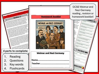 Weimar and Nazi Germany Revision Booklet