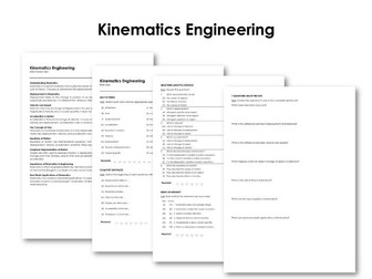 Kinematics Engineering