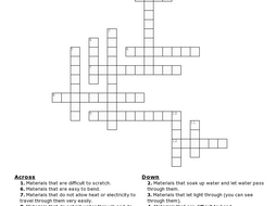 Science Crosswords