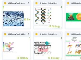 IB Biology 2025 syllabus Theme A