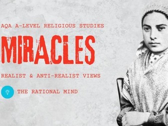 Miracles AQA Religious Studies A-Level Revision PowerPoint
