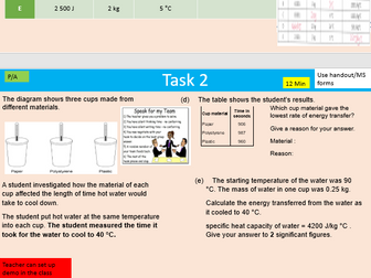 Specific Heat Capacity