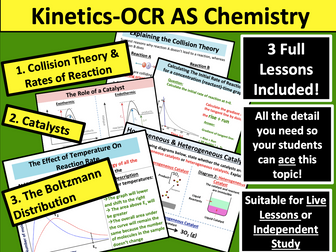 AS Chemistry: Kinetics (OCR)