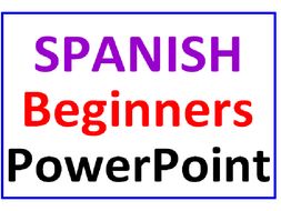 Spanish for Beginners PowerPoint Lesson