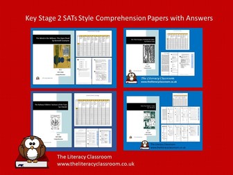The Wind in the Willows Chapter 2 KS 2 SATs style comprehension (with