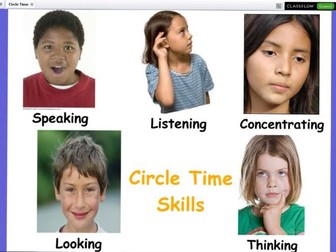 Circle Time Resource Pack for Interactive Whiteboard
