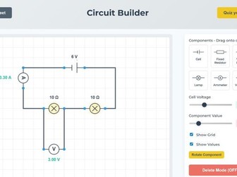 Simple Circuits - Interactive Simulation GCSE Electricity