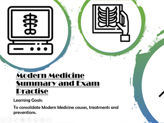 Edexcel Medicine Through Time Modern Medicine