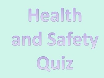 IMI - On-line Health and Safety Quiz