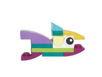 Lego fish colouring