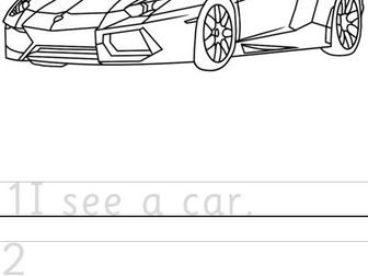 Trace, Write and Colour