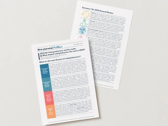 2024 General Election Guide to Voting Behaviour and the Media