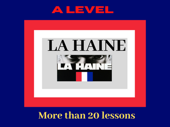 La Haine lessons (full unit)