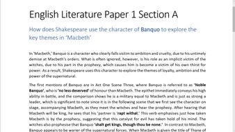 Banquo essay picture