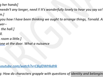 Task 1E A Doll's House Compare and Contrast Barbie Movie