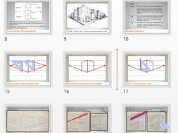 two point perspective drawing a cityscape step by step by