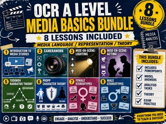 OCR A Level Media Basics Bundle