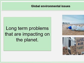 Global Environmental Issues