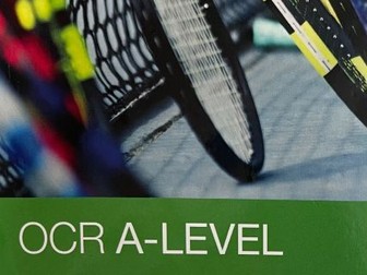 OCR ALEVEL PE Energy for Exercise