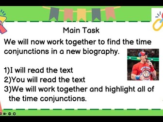 42. Primary English Year 6 Powerpoint - Week 3 Biography
