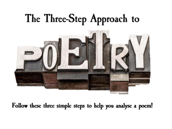 Three-Step Approach to Poetry