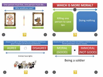 [P4C] The Moral Dilemma Generator [Free Demo Version]