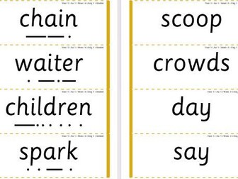 Year 1 Autumn 1 Week 4 (supports Little Wandle)