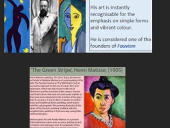 Henri Matisse - 'The Green Stripe'
