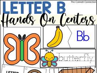 Letter B Hands On Center Activities