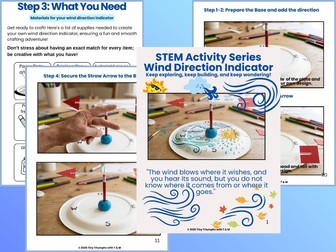 STEM Activity Series/Wind Direction Indicator