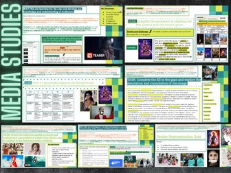 GCSE and BTEC Media Key Concepts: Audience, representation, genre and media language