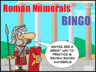 Roman Numerals Game - BINGO