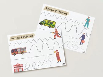 Pencil Patterns - People Who Help Us