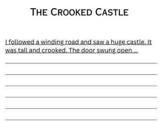 The Crooked Castle - Creative Writing Activity