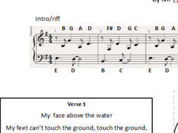 Waves Piano riff and chords (Mr Probs)