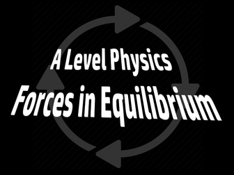 A Level Physics Unit: Forces In Equilibrium