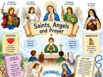 Y9: KS3 CATHOLIC RED: To the ends of the Earth - L9: Devotion to angels and saints in prayer