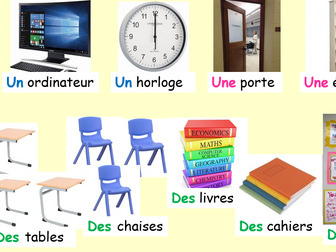 French primary lessons (Y3/ Y4) 17 lessons, including SoW