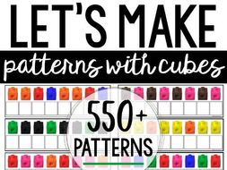 Let's Make Patterns with Cubes