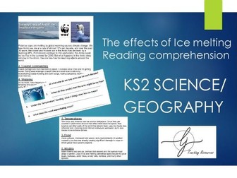 Effects of ice melting reading comprehension