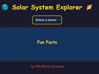 Solar System Explorer